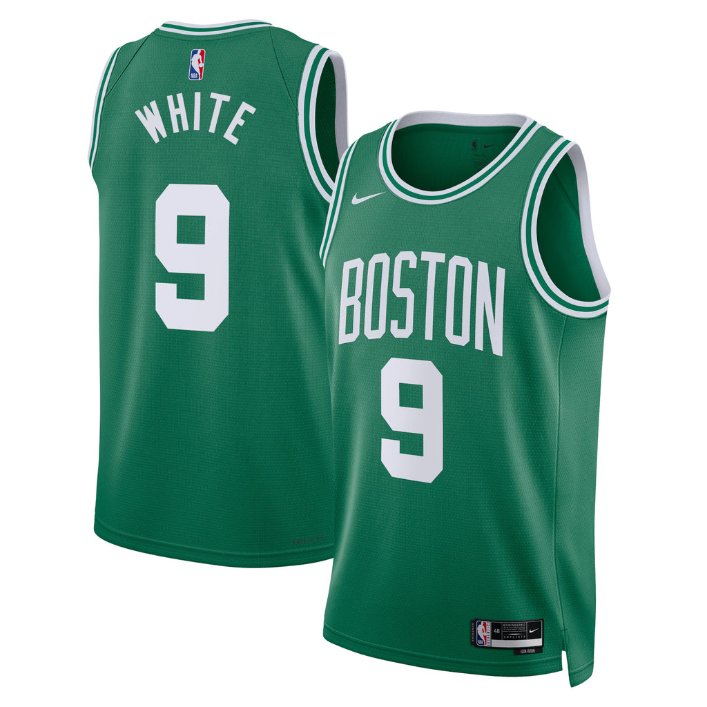 Boston Celtics Nike Icon Edition Swingman Jersey - Kelly Green - Derrick White - Unisex