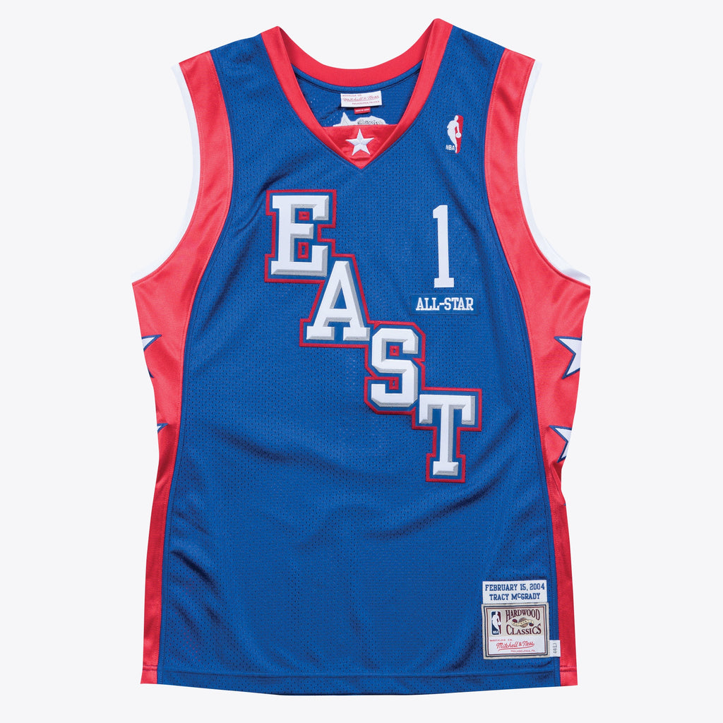 NBA Tracy McGrady 2004 All-Star Authentic Jersey By Mitchell & Ness - Blue
