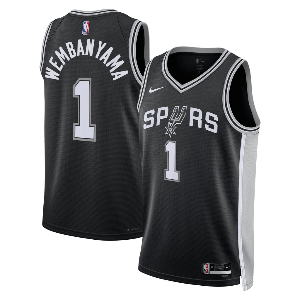 San Antonio Spurs Nike Icon Swingman Jersey - Victor Wembanyama