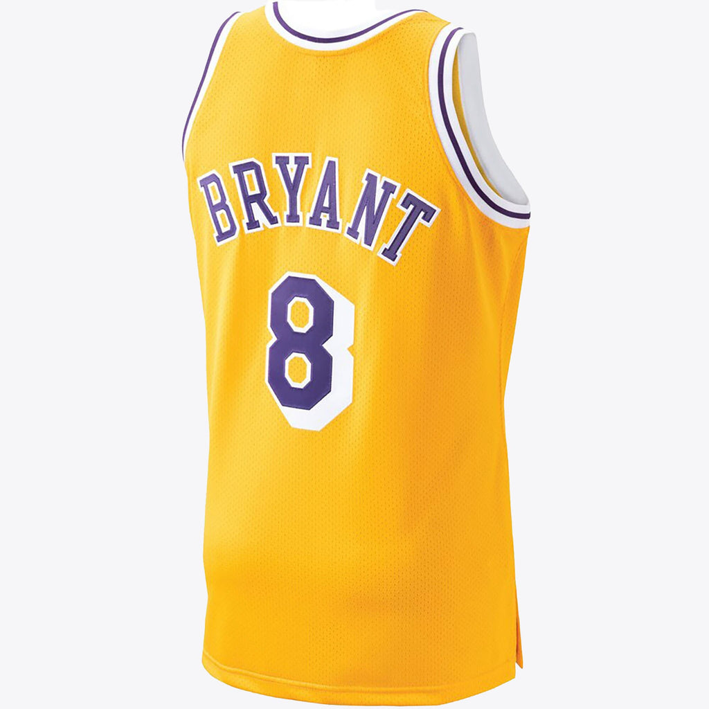 Kobe Bryant Hardwood Classics 1996-97 Authentic Jersey By Mitchell & Ness - Gold