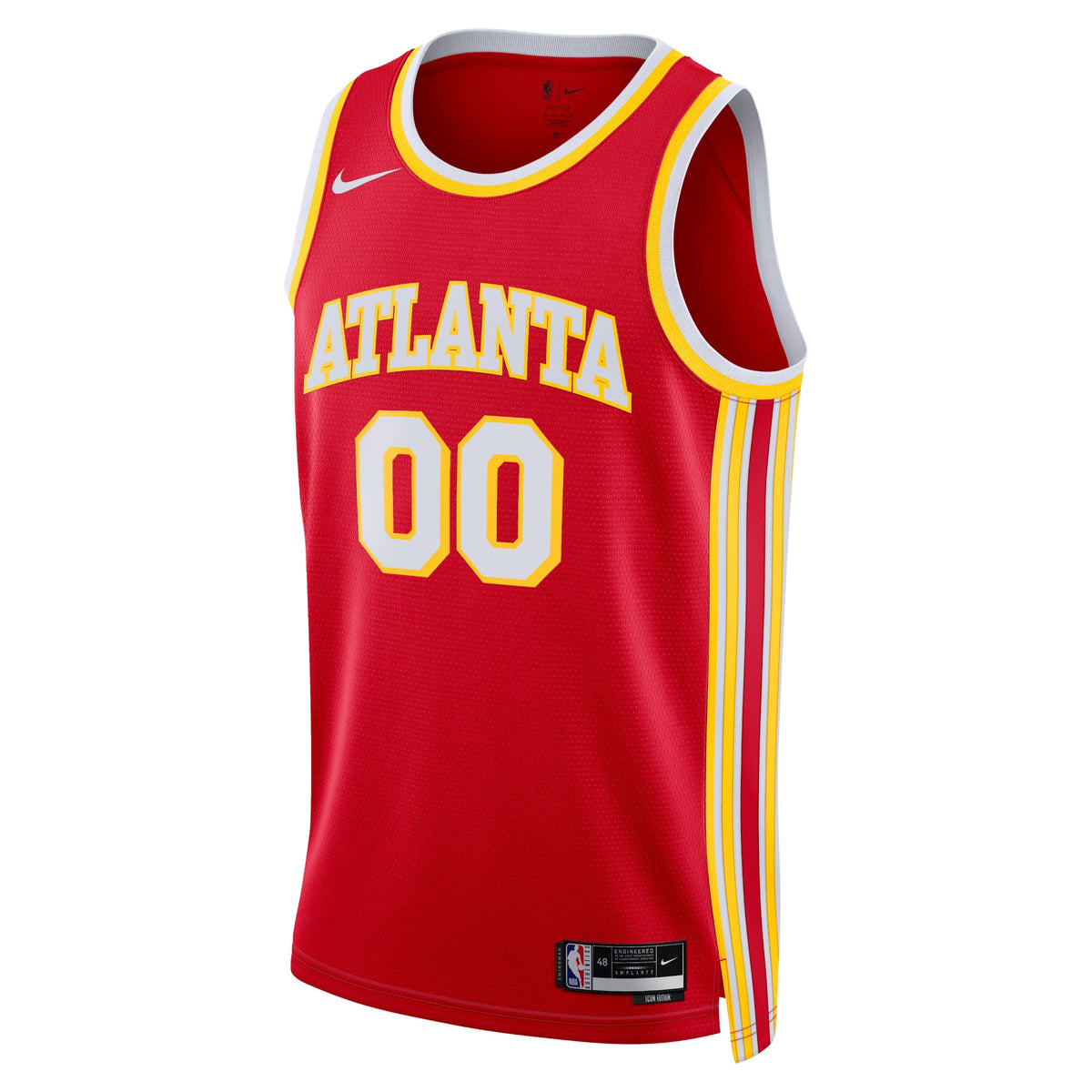 Atlanta Hawks Nike Icon Swingman Jersey - Custom - Unisex